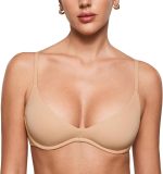 Women's  Plunge Bra - Unlined Underwire Sexy Demi Balconette Bras