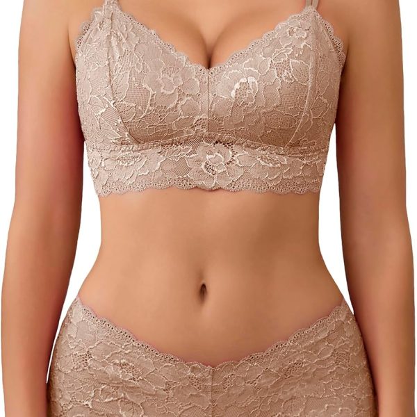 Sexy Lingerie Set for Women Lace Bra and Panty Set 2 Piece Lingerie Set Exotic Lingerie Sets