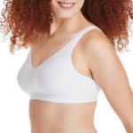 Women's Wireless Bra, Smooth Comfort Full-Coverage T-Shirt Bra for Women, Single Or 2-Pack