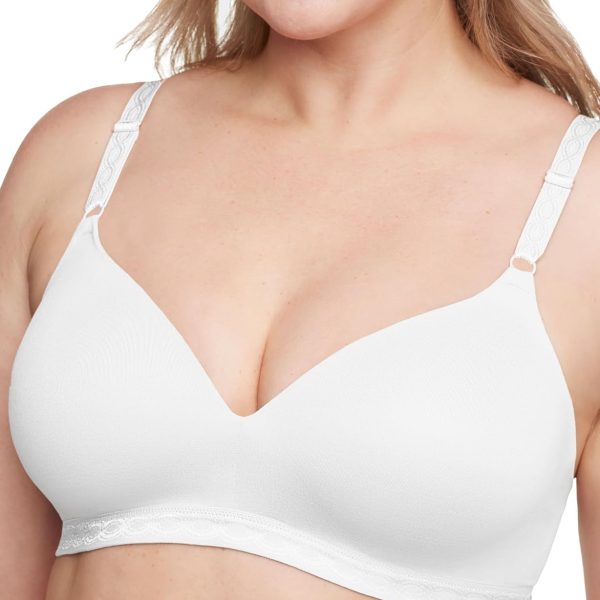 Womens Women's  Super Soft Wireless Lightly Lined Comfort Bra 1269