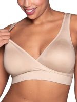 Women's Maternity Nursing Bras for Breastfeeding: Wireless Pullover Lounge Sleep Bra, Available in Multipacks